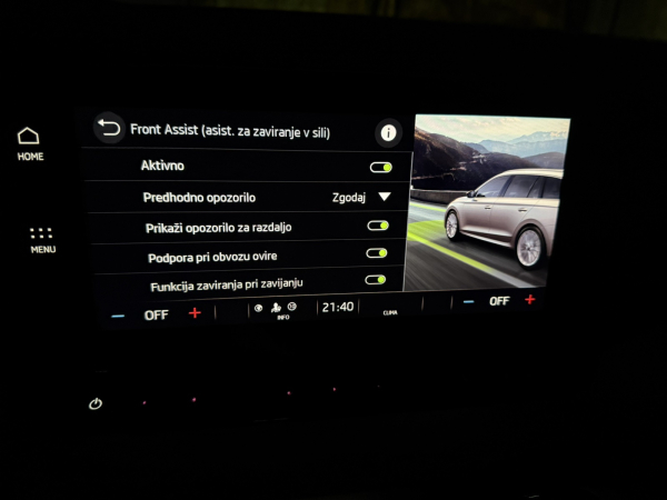 Škoda Octavia LED Matrični žarometi